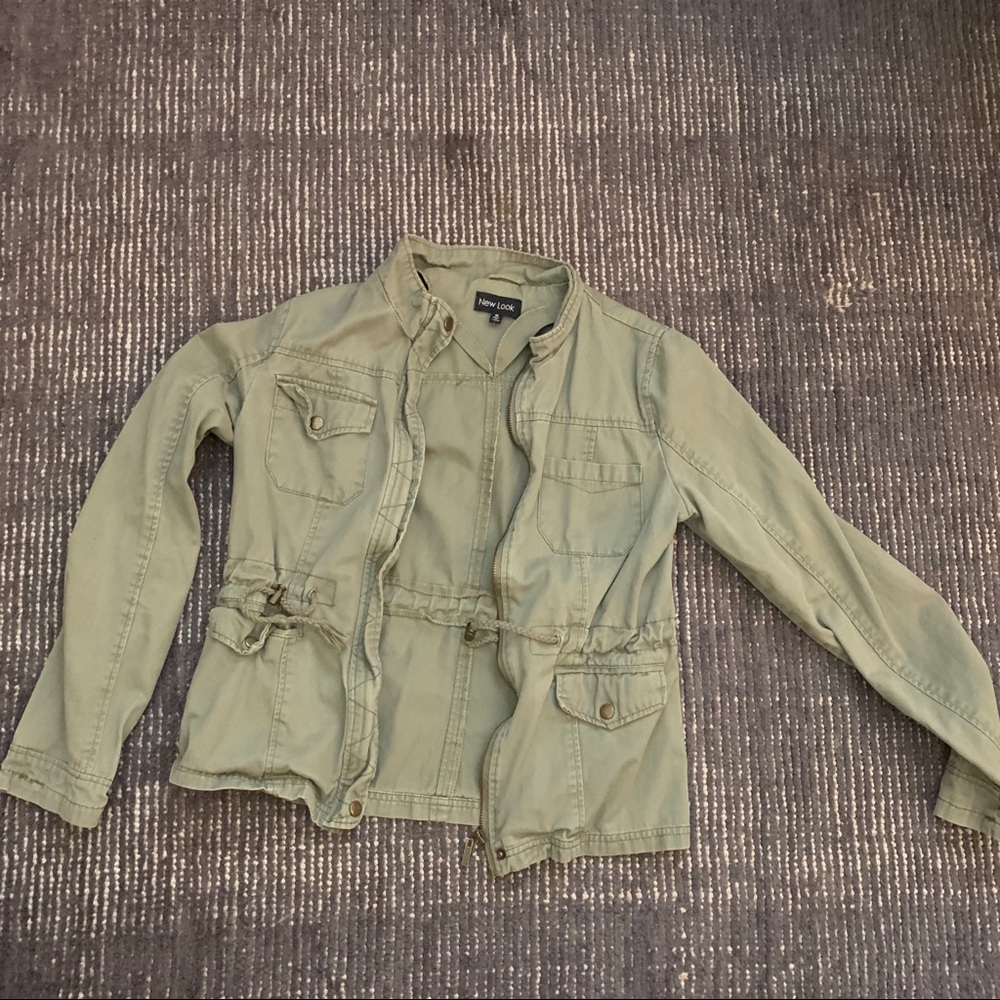 military green jacket